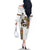 Ethiopia Saba Kemis Family Matching Off The Shoulder Long Sleeve Dress and Hawaiian Shirt Ethiopian Cross Lion Of Judah