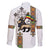 Ethiopia Saba Kemis Family Matching Short Sleeve Bodycon Dress and Hawaiian Shirt Ethiopian Cross Lion Of Judah