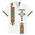 Ethiopia Saba Kemis Family Matching Tank Maxi Dress and Hawaiian Shirt Ethiopian Cross Lion Of Judah