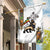 Ethiopia Saba Kemis Garden Flag Ethiopian Cross Lion Of Judah
