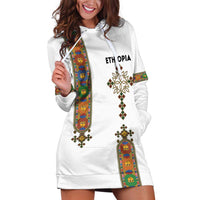 Ethiopia Saba Kemis Hoodie Dress Ethiopian Cross Lion Of Judah
