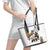 Ethiopia Saba Kemis Leather Tote Bag Ethiopian Cross Lion Of Judah