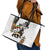 Ethiopia Saba Kemis Leather Tote Bag Ethiopian Cross Lion Of Judah