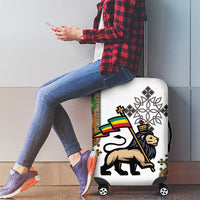 Ethiopia Saba Kemis Luggage Cover Ethiopian Cross Lion Of Judah