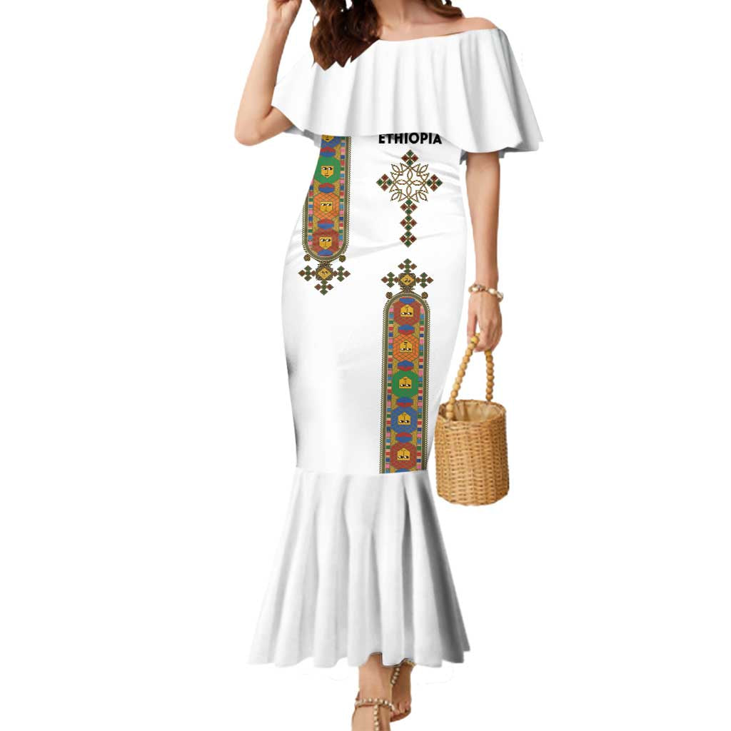 Ethiopia Saba Kemis Mermaid Dress Ethiopian Cross Lion Of Judah