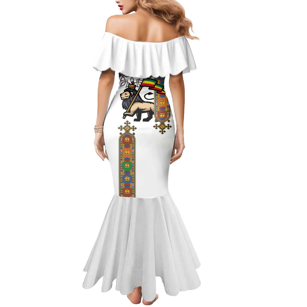 Ethiopia Saba Kemis Mermaid Dress Ethiopian Cross Lion Of Judah