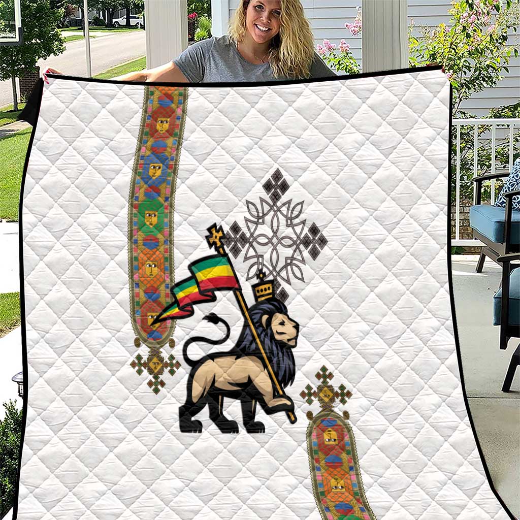 Ethiopia Saba Kemis Quilt Ethiopian Cross Lion Of Judah