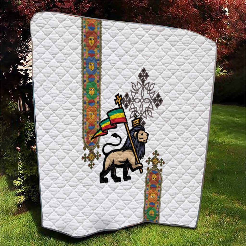 Ethiopia Saba Kemis Quilt Ethiopian Cross Lion Of Judah