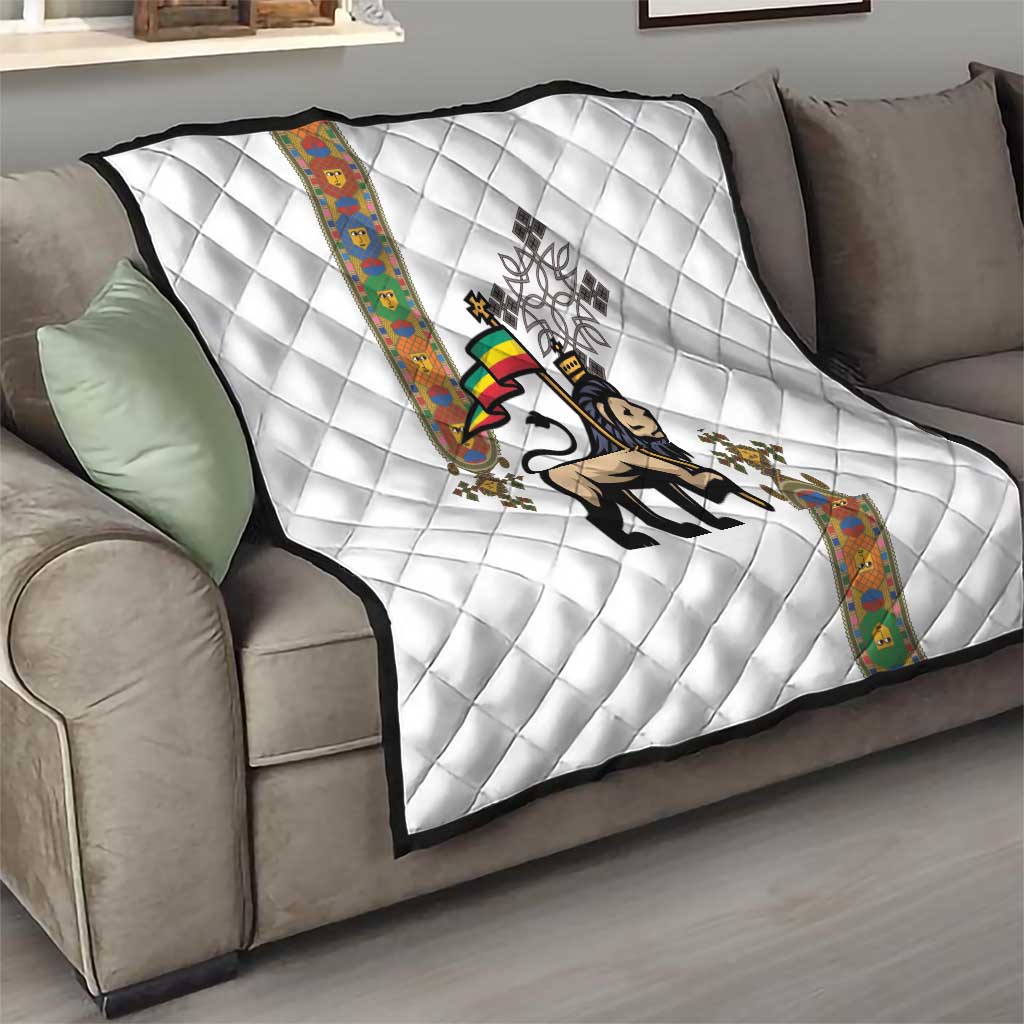 Ethiopia Saba Kemis Quilt Ethiopian Cross Lion Of Judah