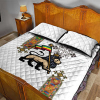 Ethiopia Saba Kemis Quilt Bed Set Ethiopian Cross Lion Of Judah