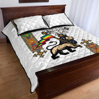 Ethiopia Saba Kemis Quilt Bed Set Ethiopian Cross Lion Of Judah