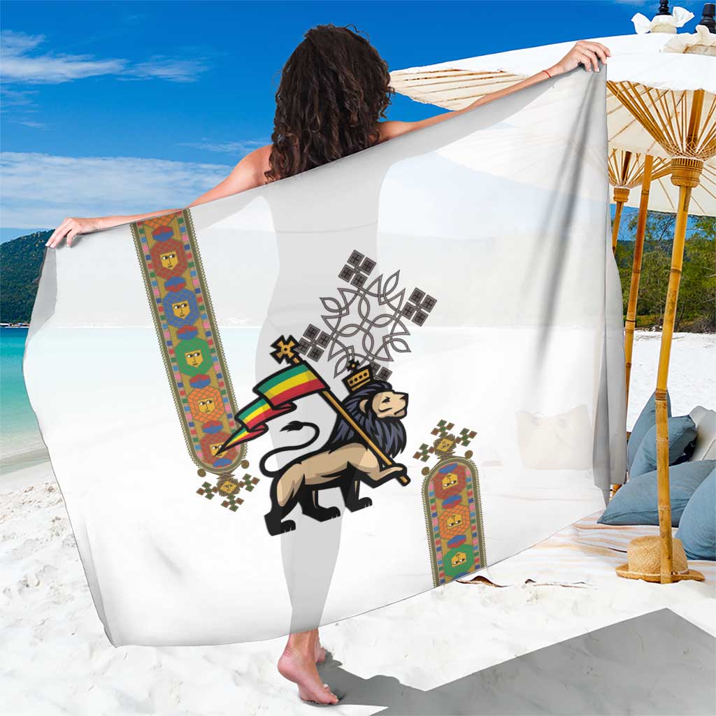 Ethiopia Saba Kemis Sarong Ethiopian Cross Lion Of Judah