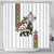 Ethiopia Saba Kemis Shower Curtain Ethiopian Cross Lion Of Judah