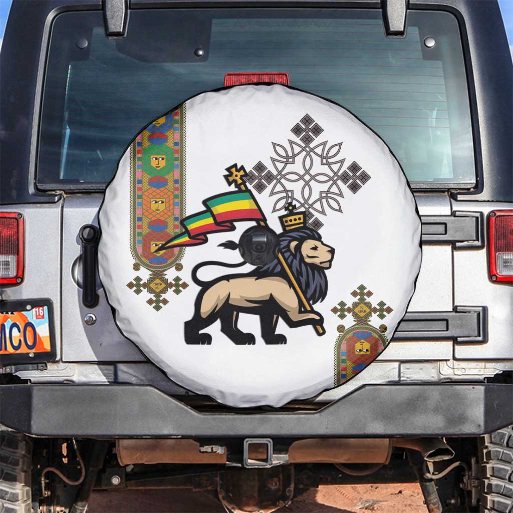Ethiopia Saba Kemis Spare Tire Cover Ethiopian Cross Lion Of Judah