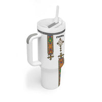 Ethiopia Saba Kemis Tumbler With Handle Ethiopian Cross Lion Of Judah