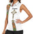 Ethiopia Saba Kemis Women Sleeveless Polo Shirt Ethiopian Cross Lion Of Judah