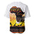 Happy Africa Day Baseball Jersey African Safari With Map
