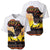 Happy Africa Day Baseball Jersey African Safari With Map