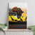 Happy Africa Day Canvas Wall Art African Safari With Map