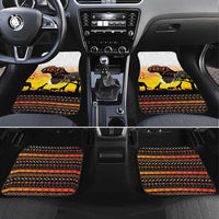 Happy Africa Day Car Mats African Safari With Map