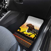 Happy Africa Day Car Mats African Safari With Map