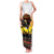 Happy Africa Day Family Matching Tank Maxi Dress and Hawaiian Shirt African Safari With Map