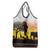 Happy Africa Day Grocery Bag African Safari With Map