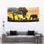 Happy Africa Day Tapestry African Safari With Map