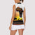 Happy Africa Day Women Sleeveless Polo Shirt African Safari With Map