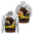 Happy Africa Day Zip Hoodie African Safari With Map