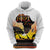 Happy Africa Day Zip Hoodie African Safari With Map