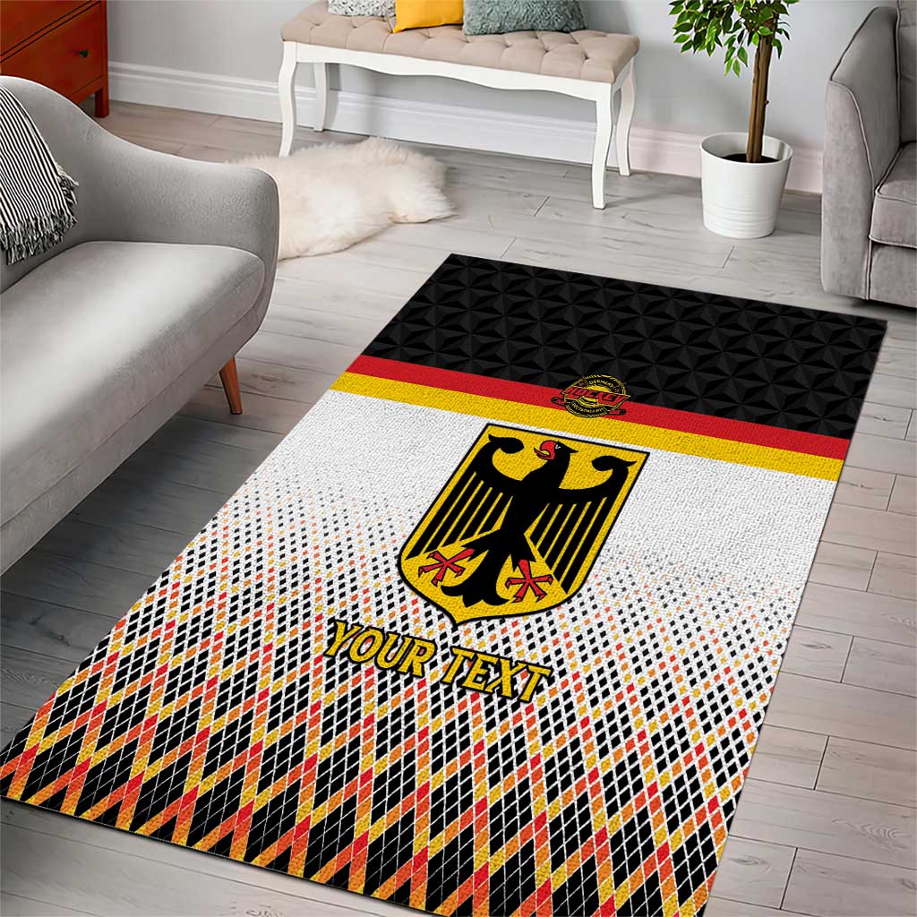 Custom Germany Hockey Area Rug Go Trager der Adler