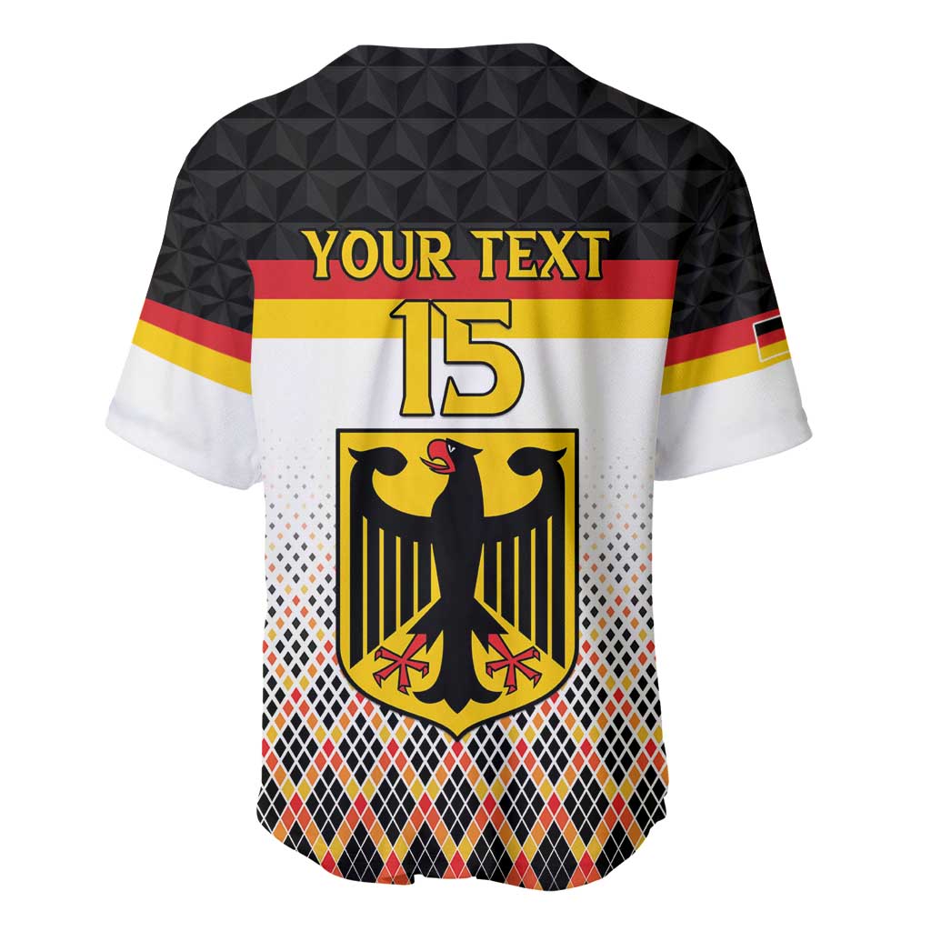 Custom Germany Hockey Baseball Jersey Go Trager der Adler