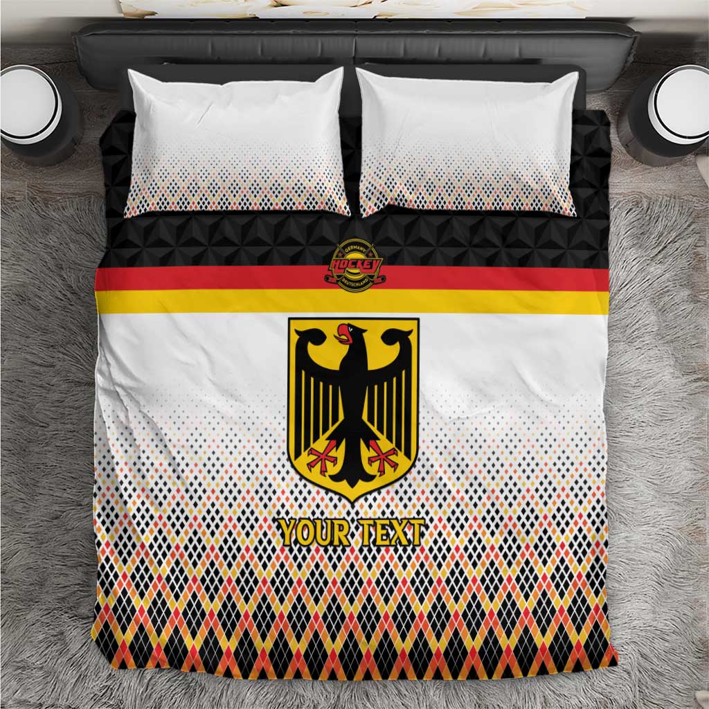 Custom Germany Hockey Bedding Set Go Trager der Adler