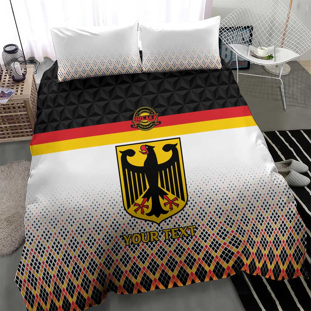 Custom Germany Hockey Bedding Set Go Trager der Adler