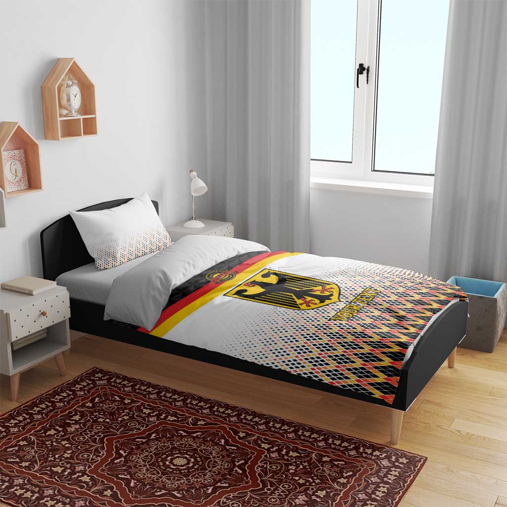Custom Germany Hockey Bedding Set Go Trager der Adler