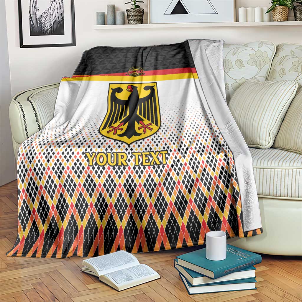 Custom Germany Hockey Blanket Go Trager der Adler