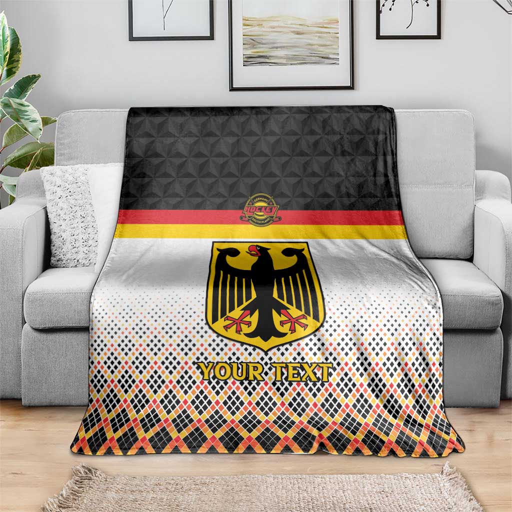 Custom Germany Hockey Blanket Go Trager der Adler