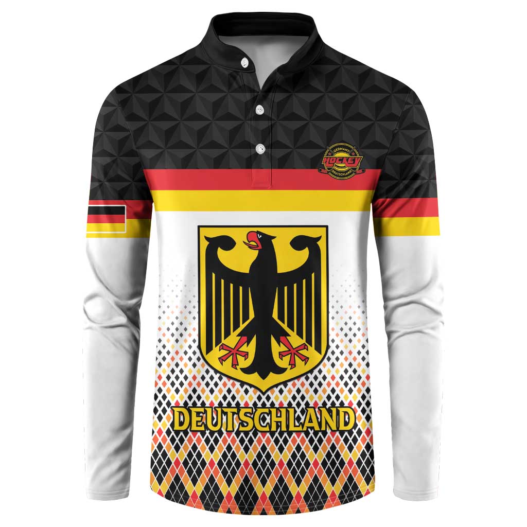 Custom Germany Hockey Button Sweatshirt Go Trager der Adler