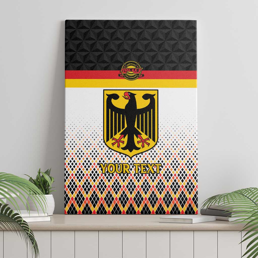 Custom Germany Hockey Canvas Wall Art Go Trager der Adler