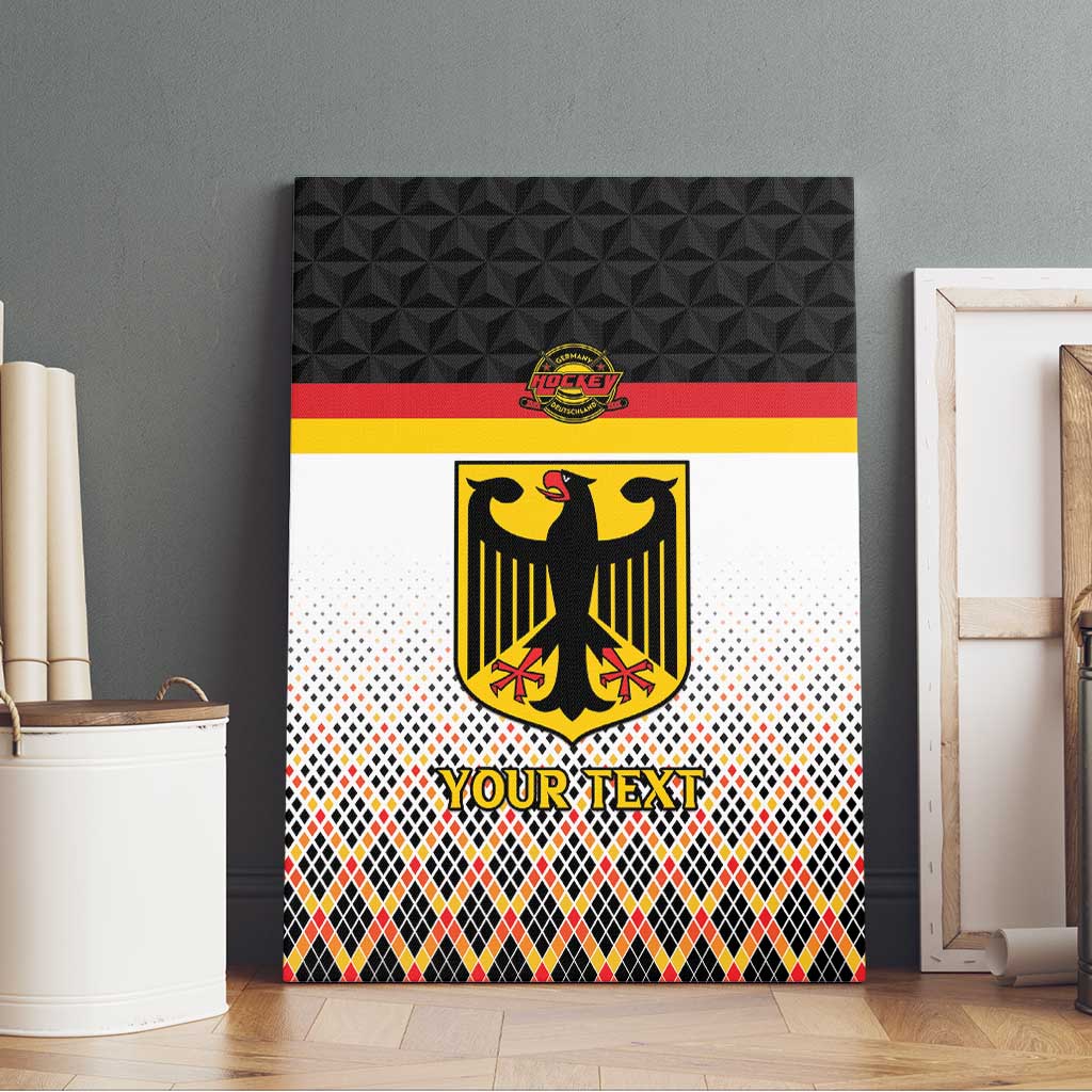 Custom Germany Hockey Canvas Wall Art Go Trager der Adler