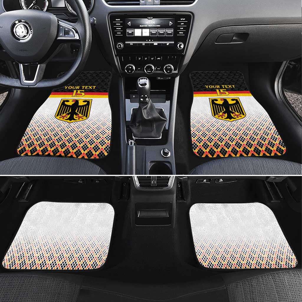 Custom Germany Hockey Car Mats Go Trager der Adler