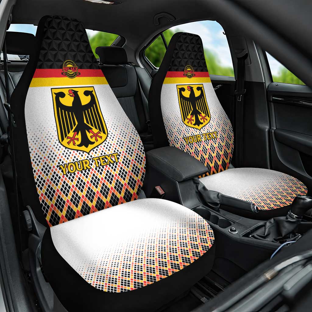 Custom Germany Hockey Car Seat Cover Go Trager der Adler