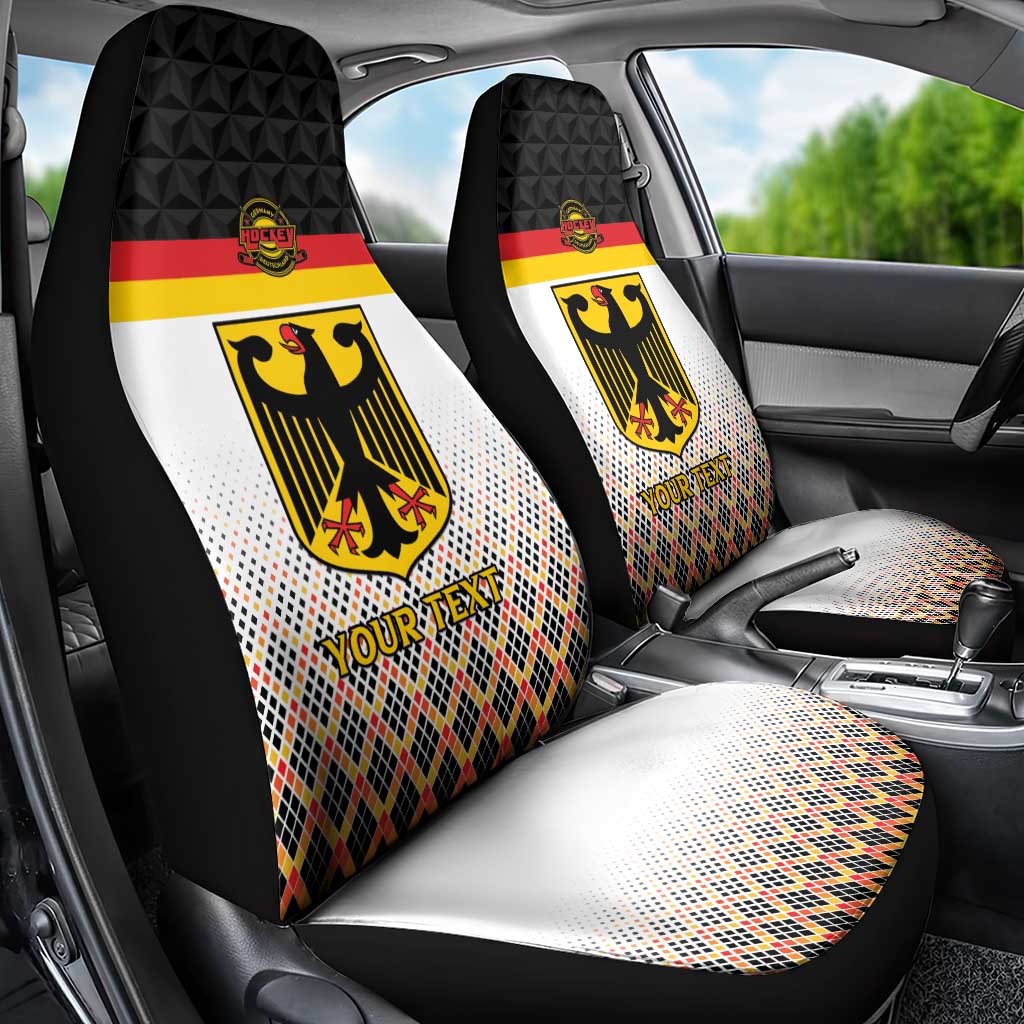 Custom Germany Hockey Car Seat Cover Go Trager der Adler