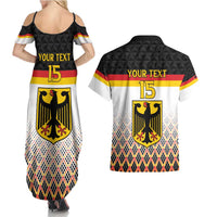 Custom Germany Hockey Couples Matching Summer Maxi Dress and Hawaiian Shirt Go Trager der Adler