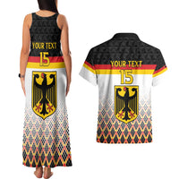 Custom Germany Hockey Couples Matching Tank Maxi Dress and Hawaiian Shirt Go Trager der Adler