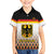 Custom Germany Hockey Family Matching Off The Shoulder Long Sleeve Dress and Hawaiian Shirt Go Trager der Adler