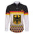 Custom Germany Hockey Family Matching Puletasi and Hawaiian Shirt Go Trager der Adler