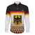 Custom Germany Hockey Family Matching Short Sleeve Bodycon Dress and Hawaiian Shirt Go Trager der Adler