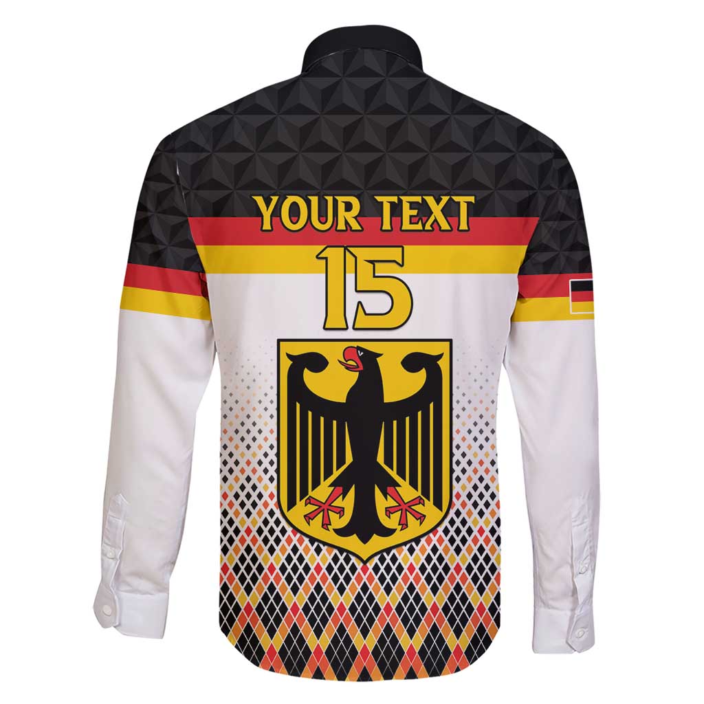 Custom Germany Hockey Family Matching Short Sleeve Bodycon Dress and Hawaiian Shirt Go Trager der Adler